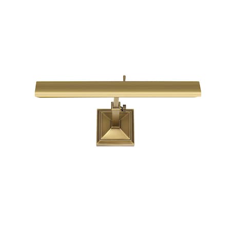 Dweled Hemmingway 14in LED Adjustable Picture Light 2700K in Burnished Brass PL-LED14